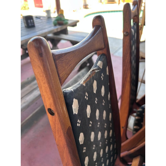 1960s Set of 4 Danish Modern Teak Dining Chairs, C. 1960s For Sale - Image 5 of 9