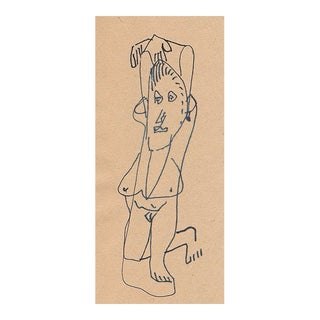 1960s Larry Connatser Nude Drawing For Sale