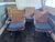 Set of 4 Attributed Chromcraft Cantilever Chairs With Wicker Backrest For Sale - Image 10 of 12