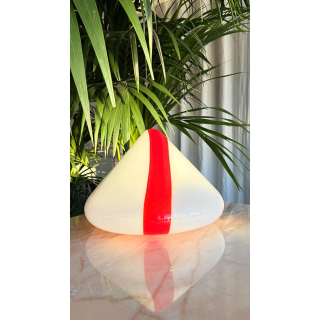 Space Age Mico 41 Table Lamp in Murano Glass attributed to Renato Toso for Leucos, Italy, 1970s For Sale - Image 13 of 14