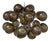 21st Century Ovale Polished Nickel Frosted Smoky Murano Sputnik Chandelier by Fabio LTD For Sale