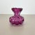 Glass Cordonato Doro Vase in Pink Murano Glass attributed to Barovier and Toso, Italy, 1970s For Sale - Image 7 of 18