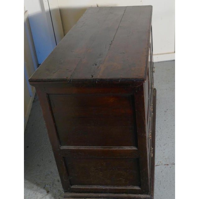 Large Antique Three-Drawer Mule Chest For Sale - Image 5 of 12