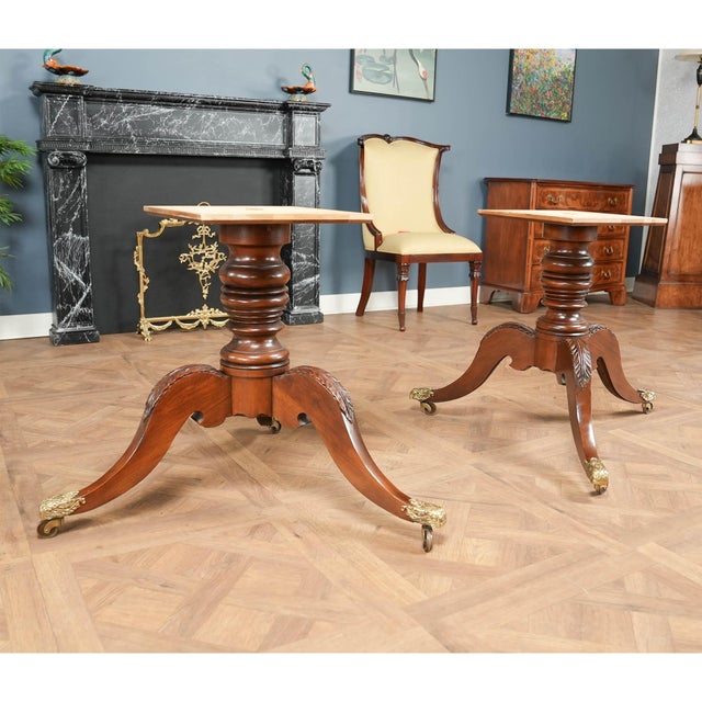 1990s Vintage Henredon Dining Table For Sale - Image 15 of 15
