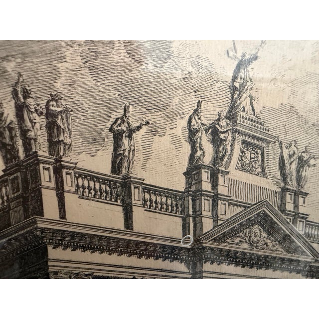 Piranesi Piranesi Basílica Di S. Giovanni, Rome Print For Sale - Image 4 of 7