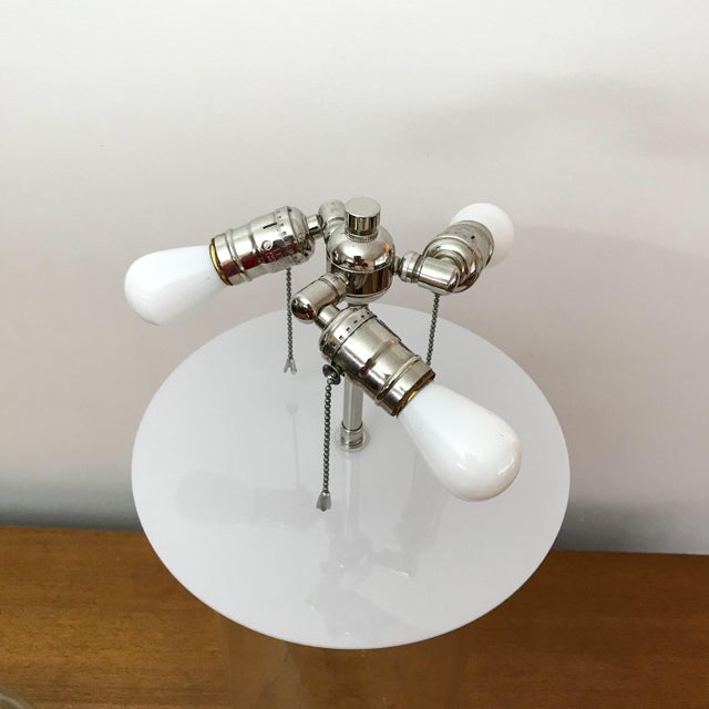 Late 20th Century John Saladino Pyrex Table Lamp Chairish