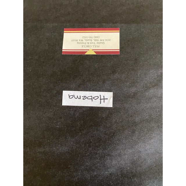 English Vintage Hobbema Countryside Needlepoint Tapestry For Sale - Image 3 of 4