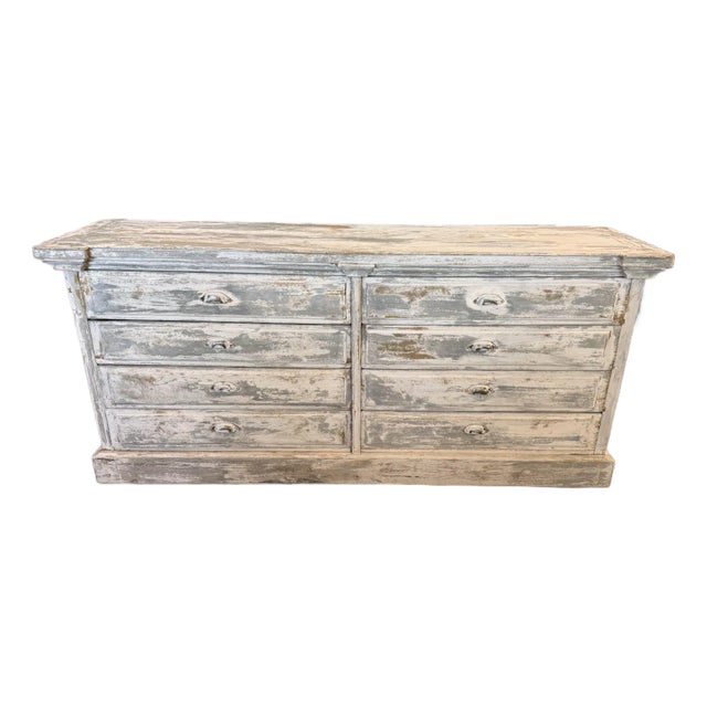 19th C. French Apothecary Cabinet (Comptoir) For Sale