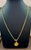 Metal 24 Karat Pure Gold Hand Made Yellow Gold Coin Necklace, 10.8 Gm, 18 Inch For Sale - Image 7 of 18