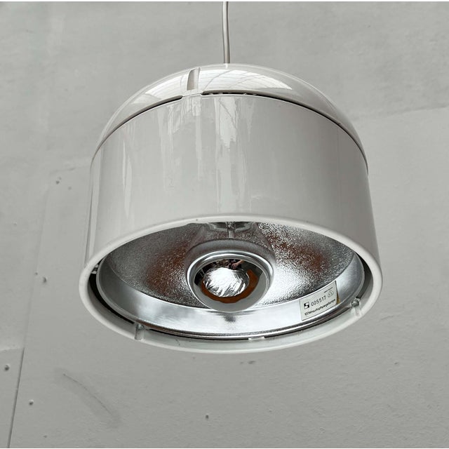 Vintage German Space Age Pendant Lamp by Arnold Berges for Staff Leuchten, 1970s For Sale - Image 3 of 18
