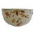 1930s/1940s Hall's Pottery Autumn Leaf Gold Rimmed Serving Bowl For Sale