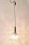 Mid-Century Modern Crystal and Chrome Pendant from Kinkeldey For Sale - Image 3 of 9