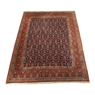 Asian Rug in Cotton and Wool For Sale