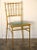 1950s Metal Chiavari Chairs - Set of 6 For Sale In Los Angeles - Image 6 of 8