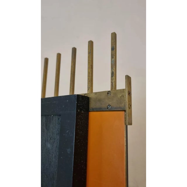 Ettore Sottsass Mirror by Ettore Sottsass for Santambrogio & De Berti, 1962 For Sale - Image 4 of 12