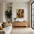 Axe Interieur, Abstract Contemporary Geometric Painting, Framed by Sophie Dumont For Sale - Image 9 of 9