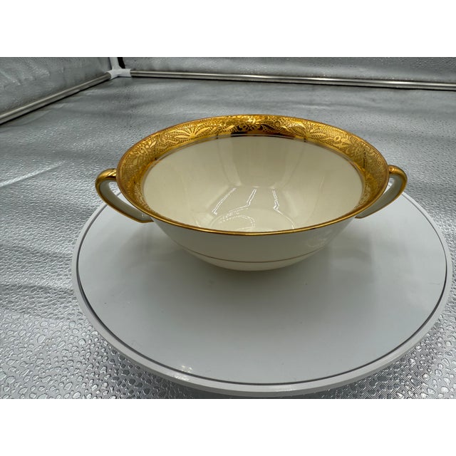 Early 1900s Hutschenreuther Porcelain China Margarete Germany Us Zone Dinnerware Set- 141 Pieces For Sale - Image 12 of 17