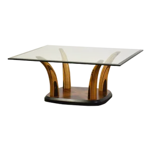 Henredon Faux Tusk Coffee Table