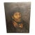 Expressive Tronie of a Bearded Man in a Hat, Oil on Wooden Panel, Late 20th Century. For Sale