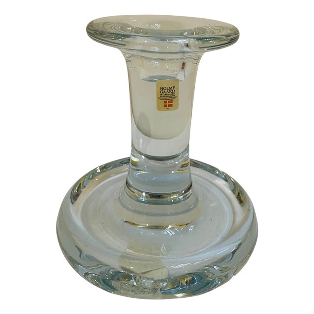 Mid-Century Neptune Candlestick by Michael Bang for Holmegaard, 1976 For Sale