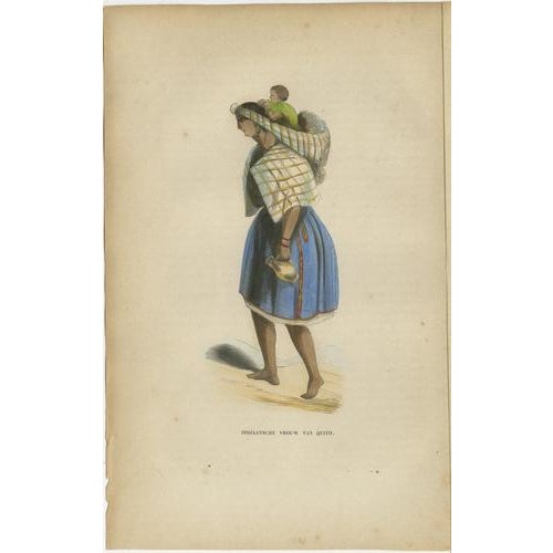 European School Artist, Indigenous Peoples of the Americas, 1852, Print, Set of 10 For Sale - Image 9 of 13