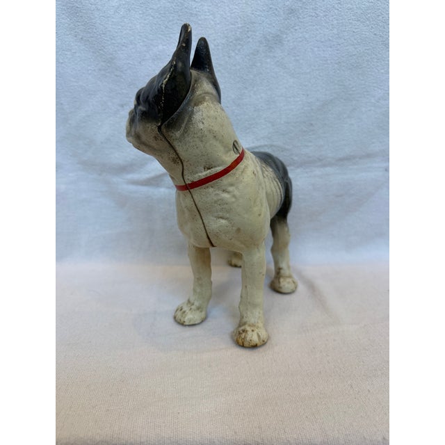 Large Cast Iron Hubley Boston Terrier