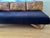 1960's MCM Sofa - Reupholstered in a Luxuriously Soft Black Chenille and a Burnt Orange/Tan/Brown Paisley Cotton Fabric For Sale - Image 4 of 11
