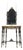 Antique Oscar Bach Style Console Table With Mirror For Sale