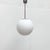Vintage German Space Age Glass Ball Pendant Lamp from Limburg For Sale - Image 16 of 18