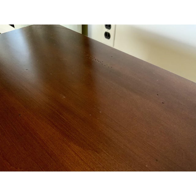 Vintage Rectangular Mahogany Chippendale Style Coffee Table For Sale - Image 16 of 18