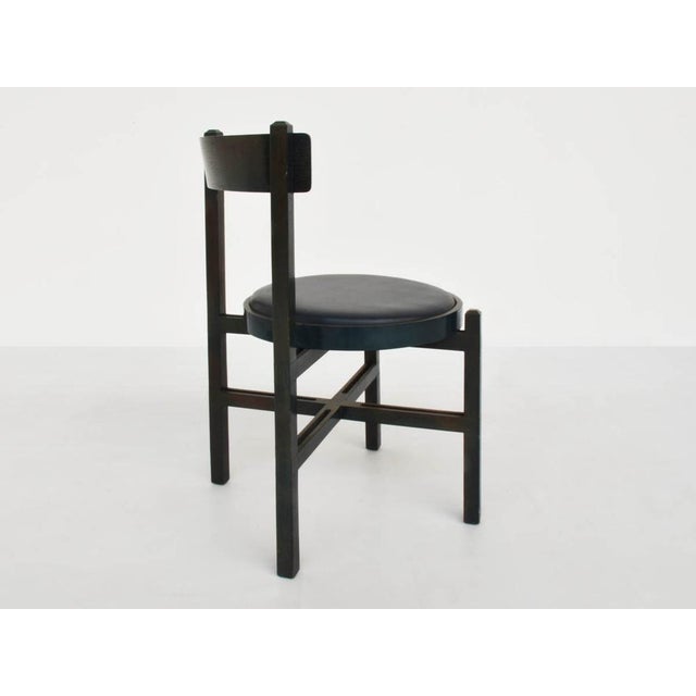 Postmodern Dining Chairs by Gianfranco Frattini for Cassina, 1960s, Set of 7 For Sale - Image 3 of 10