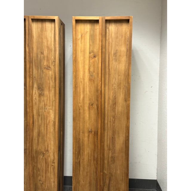 Roost Teak Storage Cabinets, Pair For Sale - Image 9 of 12