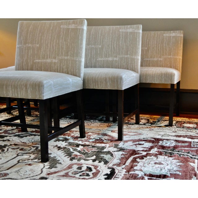 Mid-Century Modern Set of 6 Mid 20th Century Side Chairs After Paul Evans or Harvey Probber For Sale - Image 3 of 8