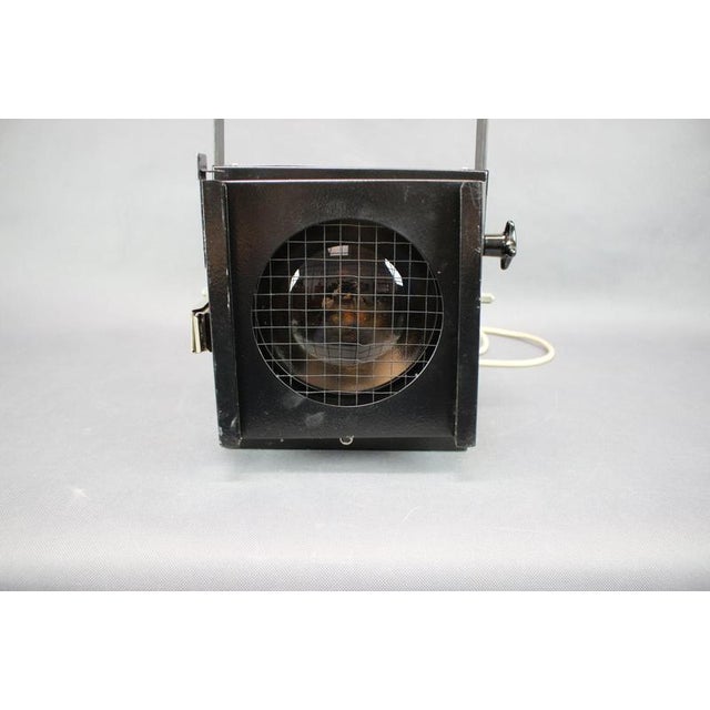 Industrial Vintage Czech Theater Spotlight by Divadelni Technika Praha, 1990s For Sale - Image 3 of 14