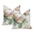 22" Fern Watercolor Floral Pillows - a Pair For Sale