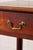 Early 19th Century Georgian Mahogany Single Drawer Side Table With Classic Swan Pulls For Sale - Image 13 of 13