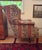 Charming Vintage Wingback Chair With Paisley Print For Sale - Image 10 of 11