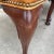 10 Antique Leather and Wood Arm Chairs Dining Conference Desk For Sale - Image 10 of 13