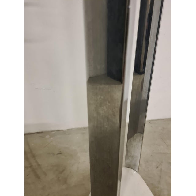 Space Age Coat Hanger in Marble, Steel and Acrylic Glass, 1970s For Sale - Image 11 of 18