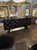 Black Italian MCM Design Black and Gold Sideboard After Suzanne Guiguichon For Sale - Image 8 of 10