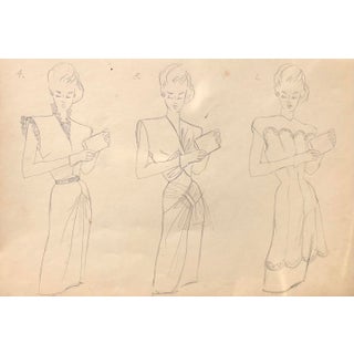 Mid-Century Modern Figure Studies by Jimmy Anderson For Sale