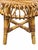 Bamboo and Rattan Circular Stool attributed to Franco Albini, Italy, 1960s For Sale - Image 6 of 8