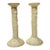 Vintage Bordallo Pinheiro Candlesticks Pair For Sale