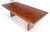 Super Slick Low Profile Rosewood Mid Century Modern Dining Table 2x20” Leaves For Sale - Image 6 of 18