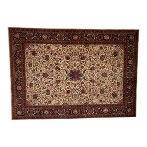 1920's Antique Kashan Carpet , 9'7" X 12'8"