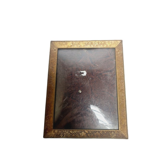 Goldenrod Art Deco Frame, Belgium, 1950s For Sale - Image 8 of 18