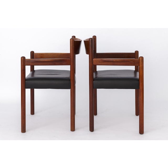 Set of Danish Armchairs in Teak, 1960s For Sale - Image 4 of 10