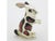Vintage Italian Sterling Silver 925 Enameled Bunny Miniature Figurine by Saturno, Arezzo, 1980s For Sale - Image 12 of 12