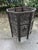 Anglo-Indian Carved Rosewood Folding Table with Floral Inlay For Sale - Image 6 of 8