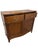 Traditional Mid 20th Century English Georgian Style Mahogany Sideboard Cabinet With Two Drawers and Double Doors For Sale - Image 3 of 5